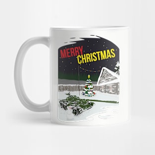 To the tanker for Christmas Mug